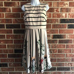 eShakti Women's Asian Fit & Flare Dress Size 6